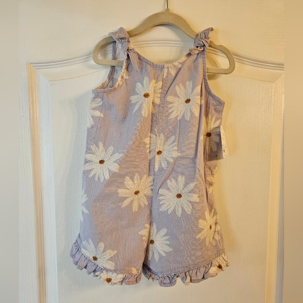 Floral Sleeveless Romper